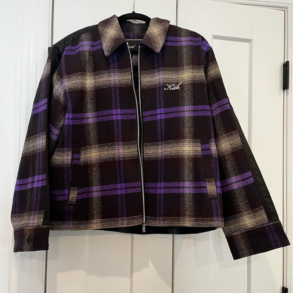 Kith Women Corwin Flannel Coach Zip